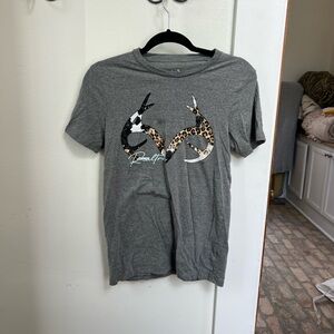 Realtree Gray T-Shirt with Logo